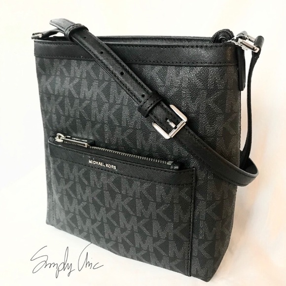 Michael Kors Handbags - New authentic MK monogram Morgan Messenger Bag